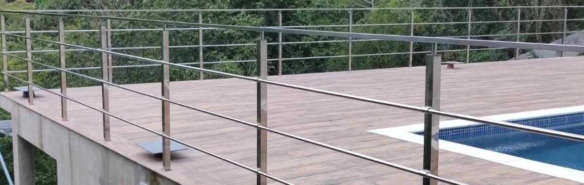 Guarda Corpo De Aço Inox Caçapava
