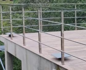 Guarda Corpo De Aço Inox Caçapava